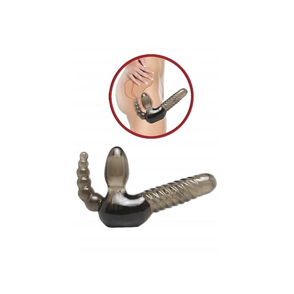 Fetish Fantasy Strapless Strap On With Anal Stimulator