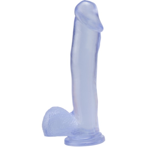 Basix Rubber Works 12in Dong W/suction Clear