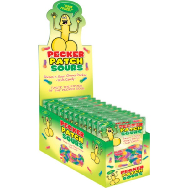 Sour Pecker Patch Display(12pcs)