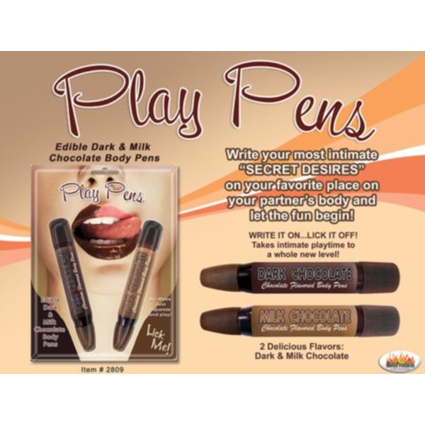 Play Pen Edible Body Paint 4 Pack