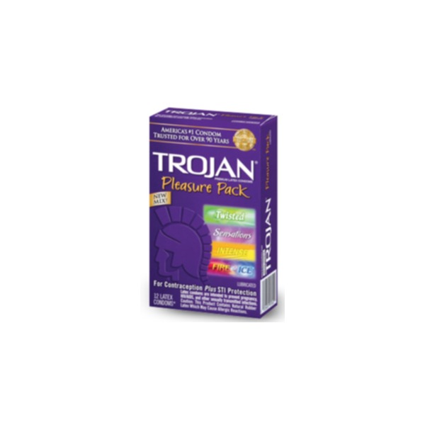 Trojan Pleasure Pack 12 Pack
