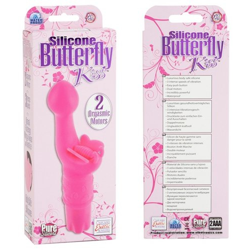 Butterfly Kiss Silicone Pink