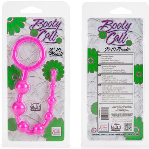 Booty Call X10 Beads Pink