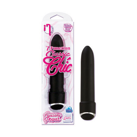 7 Function Classic Chic 4in Black