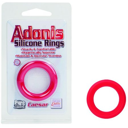 Adonis Silicone Ring Caesar Black