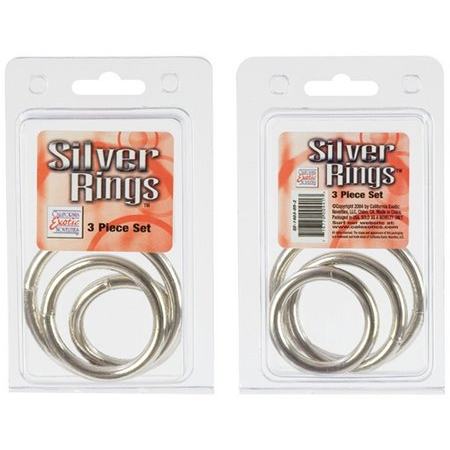 Silver Ring 3 Piece Set