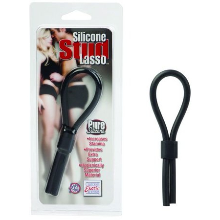 Silicone Stud Lasso Black