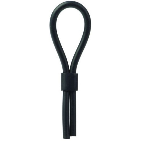Silicone Stud Lasso Black