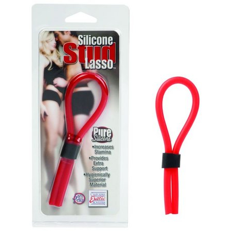 Silicone Stud Lasso Red