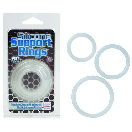 Silicone Support Rings Clear
