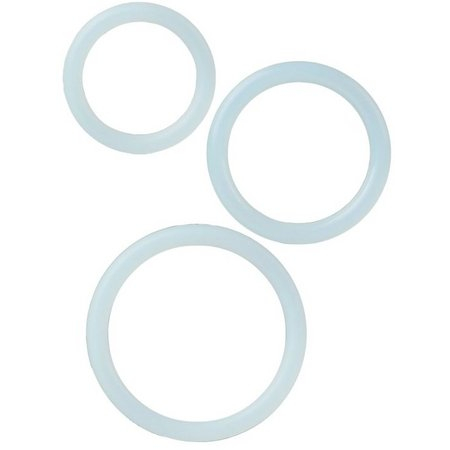 Silicone Support Rings Clear