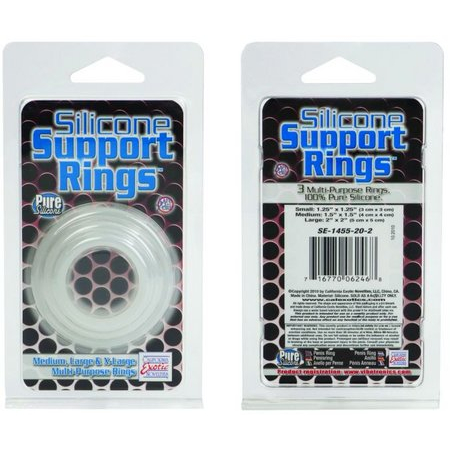 Silicone Support Rings Clear