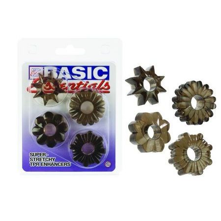 Basic Essentials 4 Pack Smoke