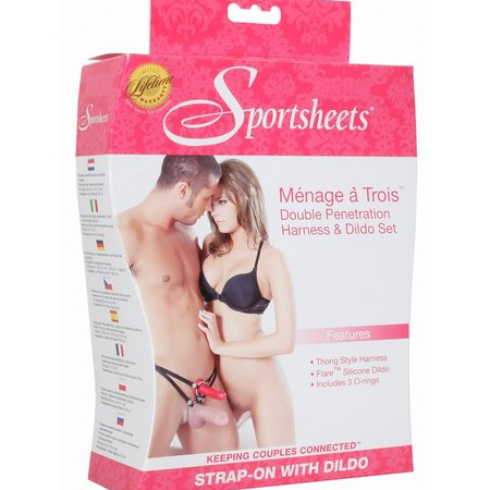 Menage A Trois Double Pen. Harness