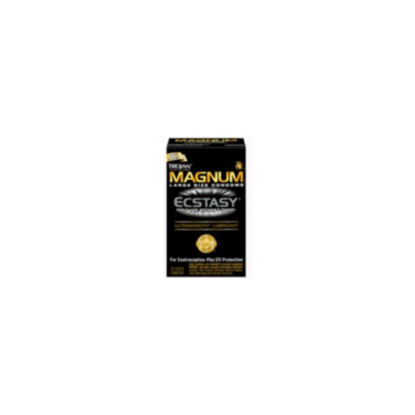 Trojan Magnum Ecstasy Ultrasmooth Lubricated 10pk